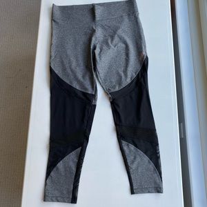 Grey and black Victoria secret leggings